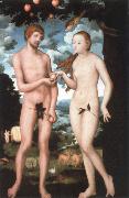 CRANACH, Lucas the Elder adam and eve china oil painting artist